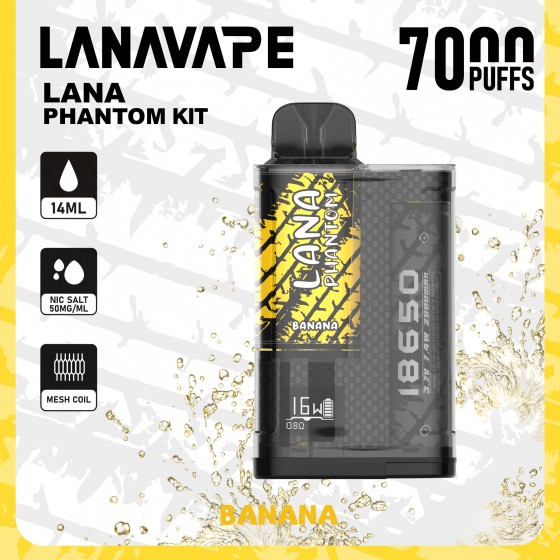 LANA PHANTOM 7000 PUFF KIT